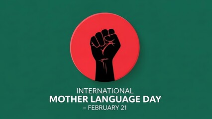 February 21 Bangladesh Language Day Poster Design