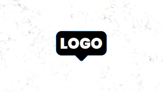 Wiggle RGB Glitch Strobe Flashy Logo Reveal