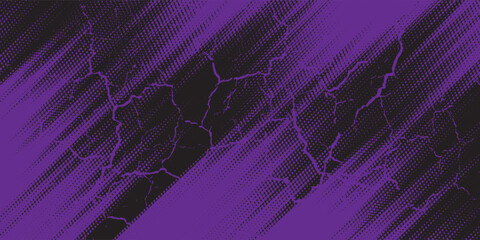 purple black brush wrap car sticker pattern abstract banner sporty lines black purple grunge color combination brush pattern racing motorsport design, vector © Nanda