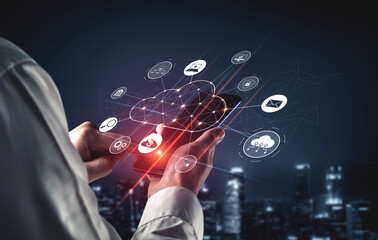 Cloud computing enables cloud, service, and network integration for digital transformation, data access, and scalable platform connectivity Vouch