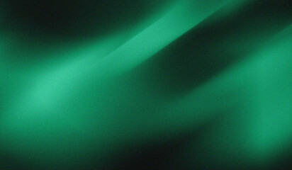 A dark green abstract background with light effects and subtle diagonal lines. This image also has a grainy texture that gives it a visual depth.