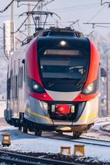  The railway in action. Passenger train. © Tomasz Warszewski