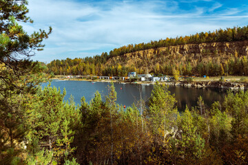 Autumn frames from Gr&oacute;dek Park in Jaworzno impress with colorful leaves, calm nature and the magical atmosphere of this unique place.