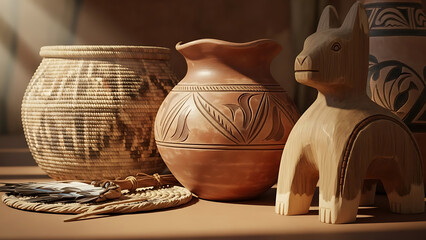 Collection of traditional crafts