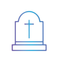 Obraz premium remembrance death icon vector design 