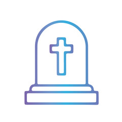 Obraz premium remembrance death icon vector design 