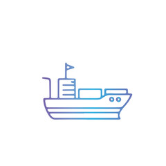 Obraz premium lighthouse icon, ship icon vector design 