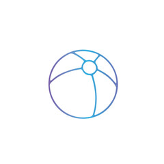 snorkeling and water sport icon vector design 