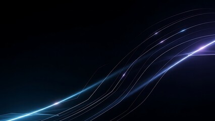 Abstract digital waves