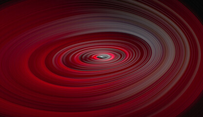 Illustration Radial Swirl Product Display Shelf  White Hot Point Red Lines Background.
