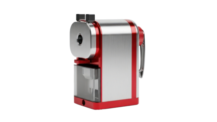 Modern Pencil Sharpener Isolated on Transparent Background
