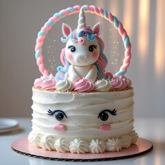 cake with unicorn