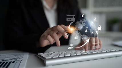 Global digital payment network connecting users, banks, and financial services worldwide through...