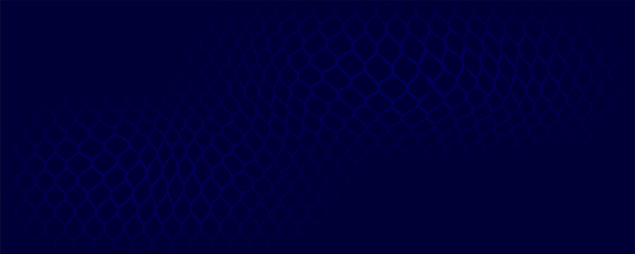 Abstract net background blue for sports, Mesh texture for fishing nets. Seamless pattern for sportswear or soccer goal, volleyball net, basketball hoop, hockey, vector