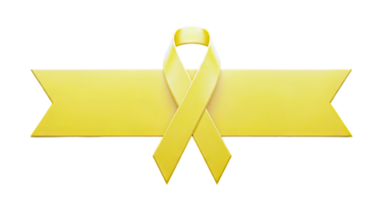 Yellow Ribbon and Banner