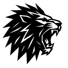 Obraz premium Razor Lion Roar