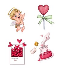 Valentine sticker pack 
