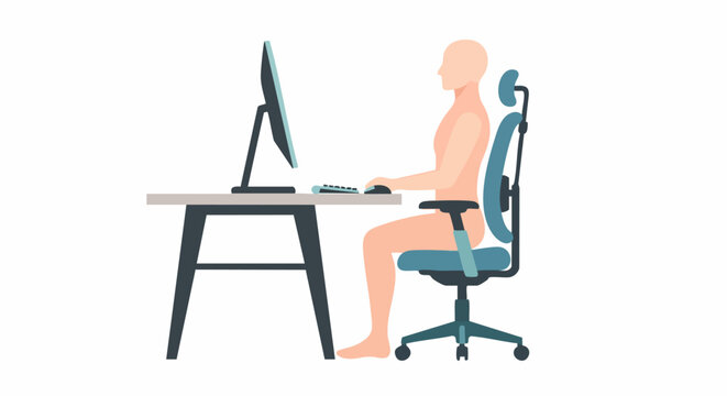 Ergonomic Office Setup for Proper Posture and Health.