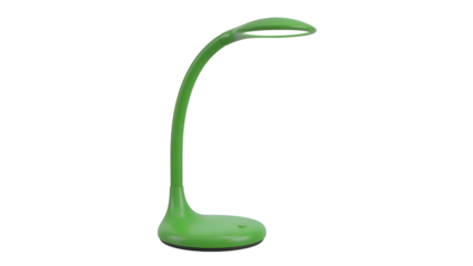 Green Flexible Desk Lamp Modern Design.