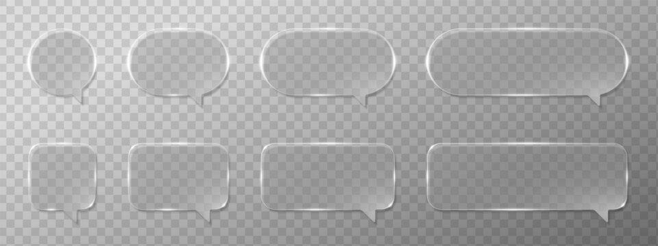 Transparent glassmorphism bars and icons designed with a soft blur and 3d liquid effect. These rectangular digital elements provide a clean, futuristic look for iOS navigation and web layouts.