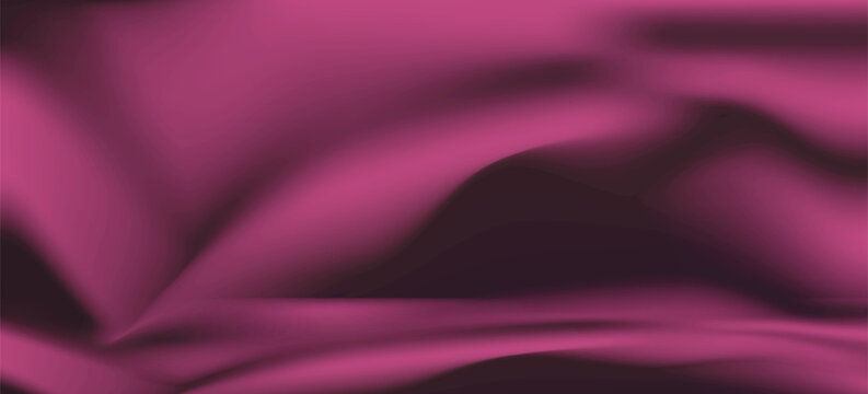 Black dark red purple burgundy maroon plum wine abstract background. Line wave wavy. Color gradient ombre blur fluid. Noise grain mesh. Shine glitter light metallic