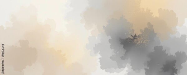 Misty Layered Foliage Tranquil Natural Setting