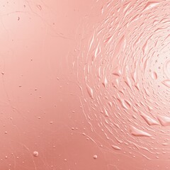 Pastel Pink Abstract with Fluid Organic Shapes