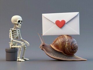 snail , Love when it's too late