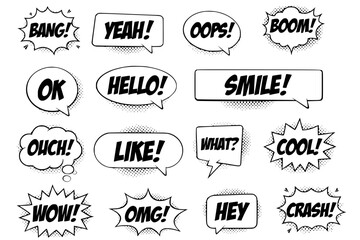Obraz premium Speech Bubbles Collection