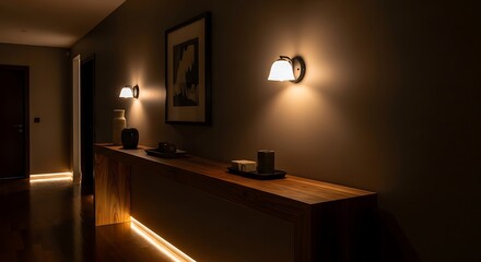 interior of a hotel room