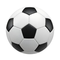 Fototapeta premium A soccer ball on transparent background