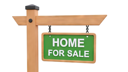 Real Estate "Home For Sale" Sign