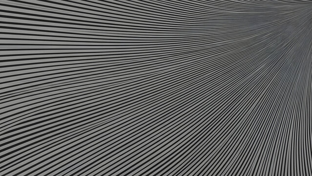 Gray Radial Lines Background Abstract Monochrome Pattern.