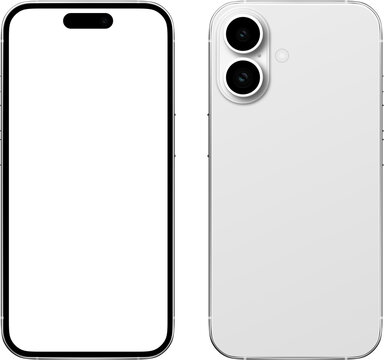 Realistic Mockup iPhone 17 Modern Smartphone