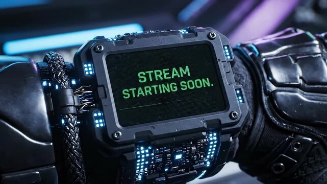 Stream Starting Soon animation opener video. Stream starting soon screen, overlay loop, animated virtual backgrounds, vtuber asset twitch zoom OBS.	