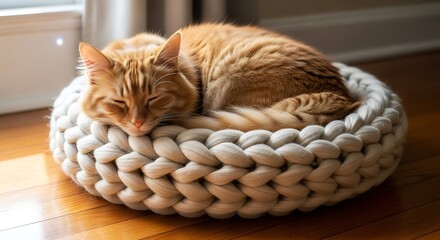 cat in a basket
