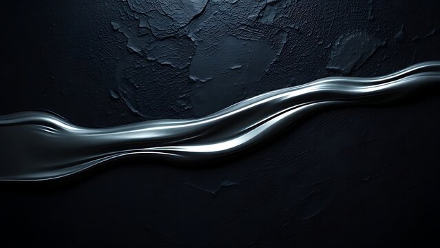 debater. A smooth stream of liquid metal flowing across a dark, rough surface. safety posters, maintenance manuals, designed for industrial assembly lines and welding operations, supports safety.