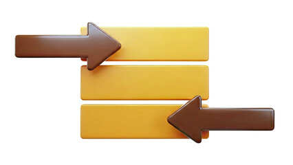 3D Arrows and Rectangular Blocks