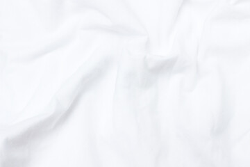Fototapeta premium white bedding sheets texture for background