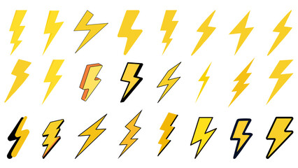 Lightning Bolt Set Ikon