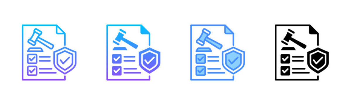 Obligation Multi Style Icon Set