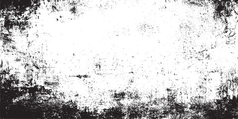 Grunge frame with dust and rough wall texture Speckle grain dot white paper noise texture with dot line grunge texture dust noise black and white texture 