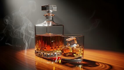 whiskey on the rocks