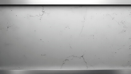 Modern gray marble wall with metallic accents