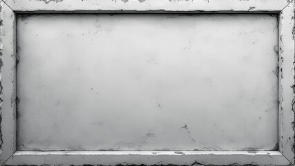 Weathered gray concrete wall with chipped edges and cracks