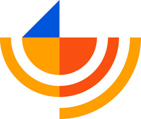 bohemian art decoration. organic shape ornament