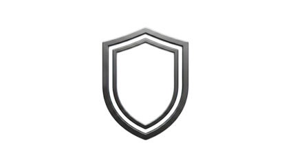 Black Shield Icon