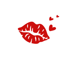 Romantic Valentine’s Day Heart Vector Illustration XOXO Happy Valentine Love