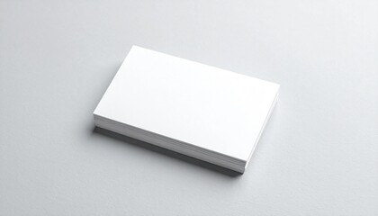 Stack of White Cards.