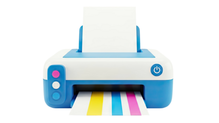 Cartoon Printer with Color Output
